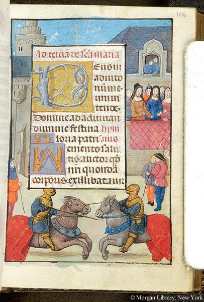 Book of Hours Belgium, ca. 1490 Morgan MS S.7 fol. 106r