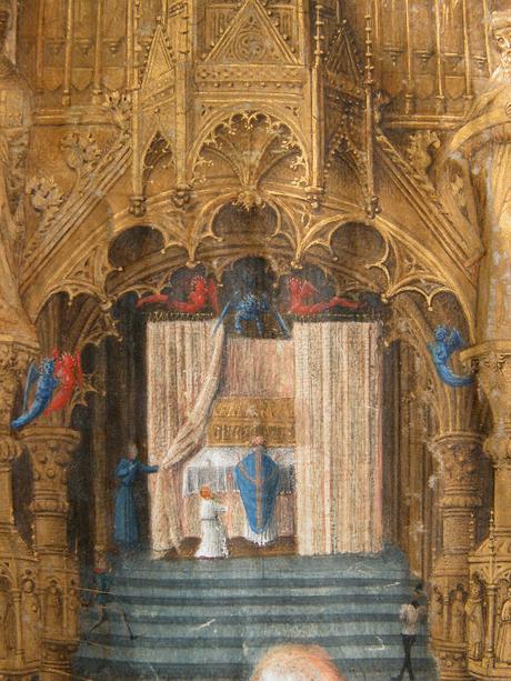 Master of Charles of France 1465 Annunciation B Hours of Charles of France MET detail