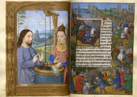 1483-98 Horae Beatae Mariae Virginis (La Flora, pour Charles VIII) Biblioteca nazionale Napoli Ms. I. B. 51 fol 286
