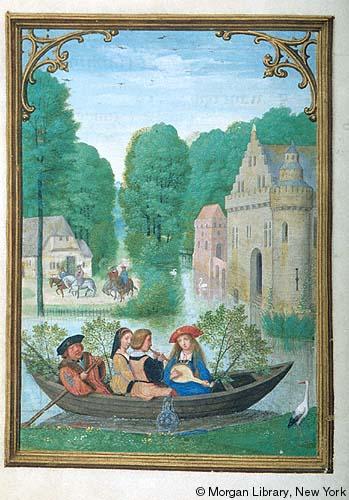 1515 ca Book of Hours Bruges, Morgan Library MS M.399 fol 6v