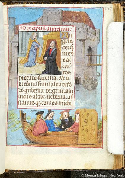 1490 ca Book of Hours Belgium,Morgan MS S.7 fol. 247r