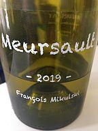 WE en 2 millésimes 2001 et 2019 : Meursault Mikulski 19, Volnay Champans Voillot 19, Pessac Malartic 01, Hermitage Faurie 01, Riesling Ginglinger 19