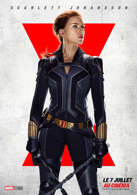 Nouvelles affiches personnages VF pour Black Widow de Cate Shortland