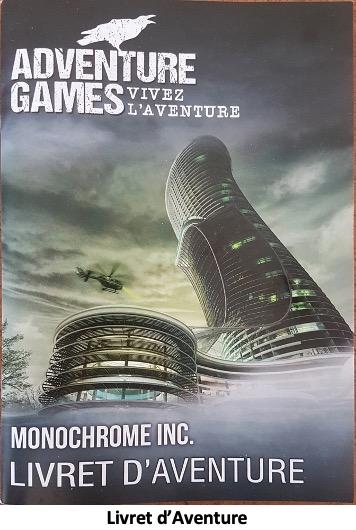 Test d’Adventure Games : Monochrome Inc.