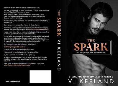 Cover Reveal : Découvrez le résumé et la couverture de The Spark de Vi Keeland