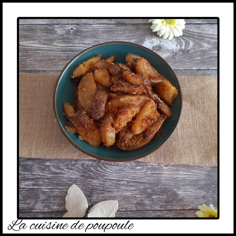 POTATOES ÉPICÉES AU FOUR -LIGHT-