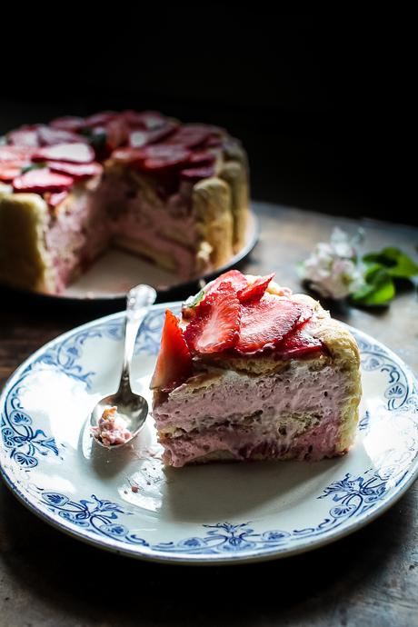 Charlotte aux fraises Charlotte aux fraises
