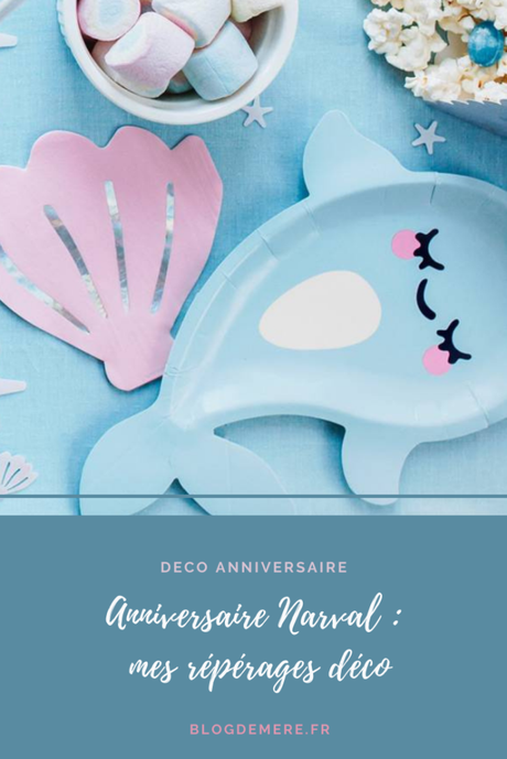 Une déco anniversaire Narval et Océan pour ses 7 ans !