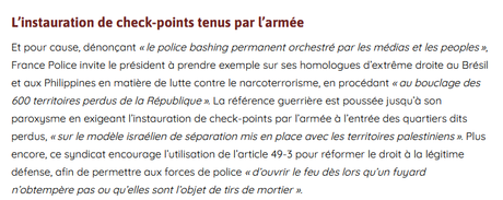 le secrétaire national de #FrancePolice candidat du RN aux #departementales2021. Instructif mélange des genres… #acab X2