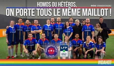 Bravo à la LFP, à Panamboyz, Ensemble Foot, SOS homophobie !