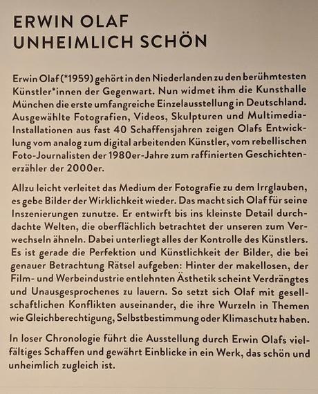 Neue Ausstellung — Nouvelle exposition — ERWIN OLAF — Hypo-Kunsthalle München