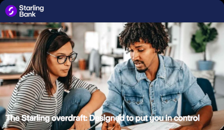 Actualité Starling Le découvert bancaire selon Starling