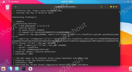 Commande Wpscan pour le site Web WordPress Commande Wpscan Ubuntu Linux pour le site Web WordPress