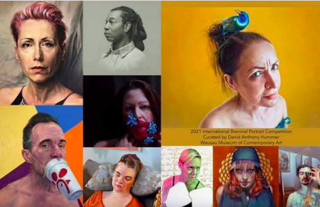 Exposition d’art du Concours biennal international de portraits 2021 au Musée d’art contemporain de Wausau