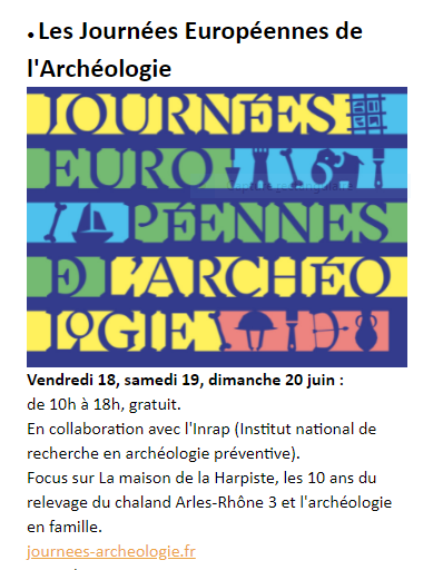 Musée départemental Arles antique – réouverture Mercredi 19 Mai 2021