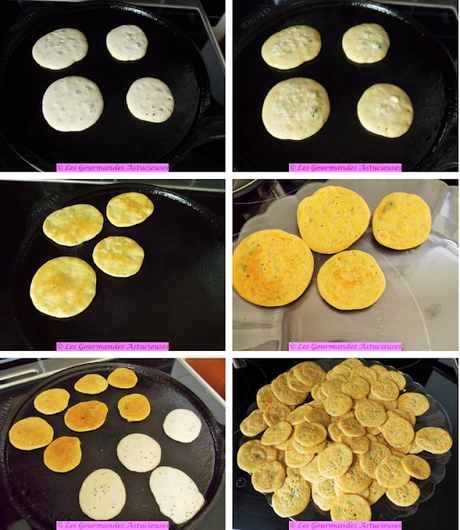 Mini-pancakes Vegan aux herbes