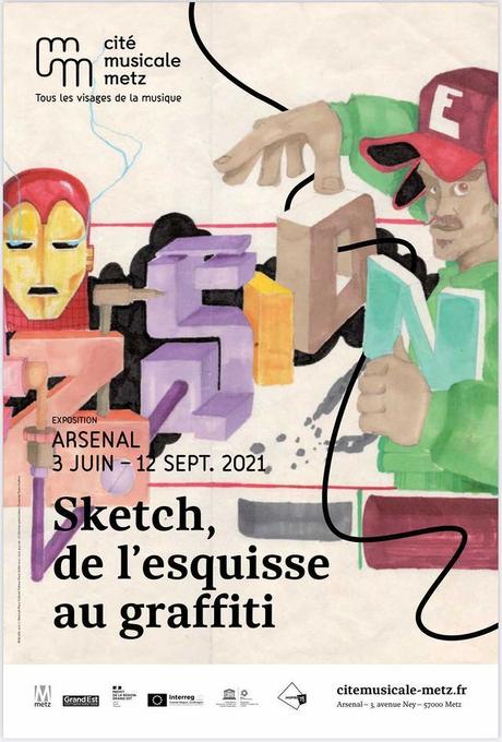 Exposition « Sketch, de l’esquisse au graffiti »