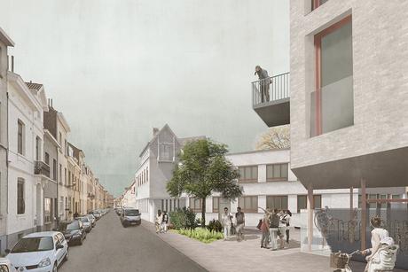 PIERRE BLONDEL ARCHITECTES : Vandenschrieck, Jette