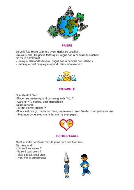 Blagues - Rions un peu