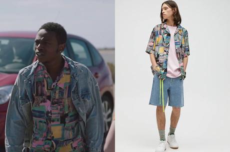 ICI TOUT COMMENCE : la chemise imprimé taches d’Enzo dans l’épisode 145