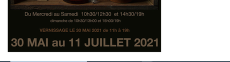 Exposition Joël Cadiou – Galerie Laetitia ’30 Mai au 11 Juillet 2021