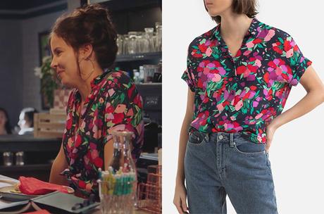 DEMAIN NOUS APPARTIENT : la chemise à fleurs de Roxane dans l’épisode 932