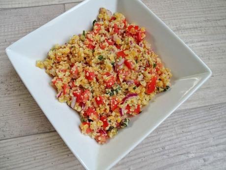 Taboulé aux lentilles corail Taboulé aux lentilles corail