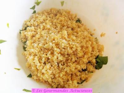 Salade de boulgour mi-crue mi-cuite (Vegan) Salade de boulgour mi-crue mi-cuite (Vegan)