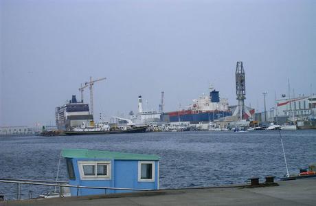 une tache de couleur floue