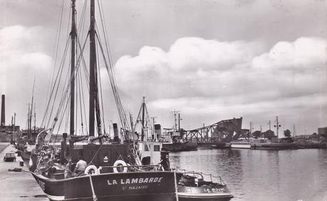 une tache de couleur floue