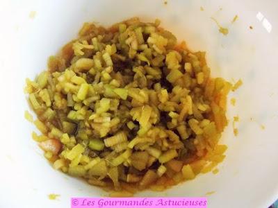 Crème Vegan à la rhubarbe et au Roobios