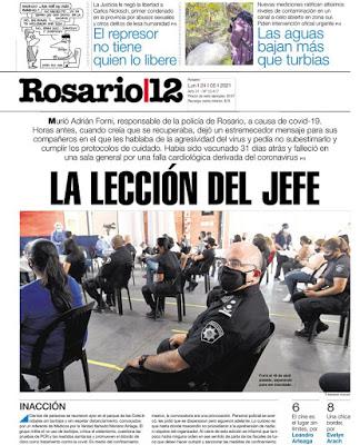 Le commissaire de police de Rosario meurt du covid [Actu]