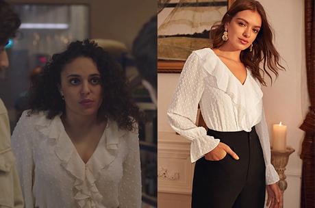 ICI TOUT COMMENCE : la blouse à pois de Ludvine dans l’épisode 147