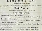 L'archiduchesse Marie Valérie, jeune autrice actrice