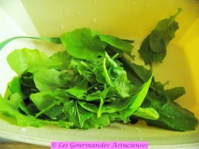 Salade de Lampsane aux haricots rouges (Vegan)