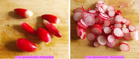 Salade de Lampsane aux haricots rouges (Vegan)