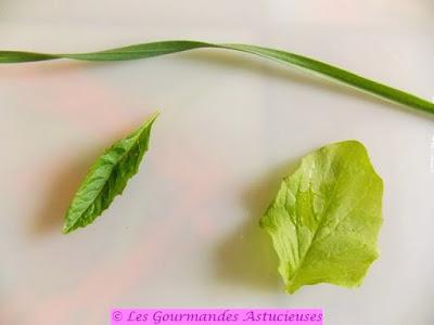 Salade de Lampsane aux haricots rouges (Vegan)