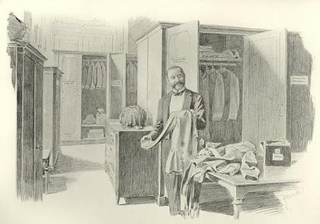 Leibkammerdiener im Schlafzimmer des Kaisers Franz-Joseph I. — Theodor Zasche —  Le valet de chambre de l'empereur François-Joseph