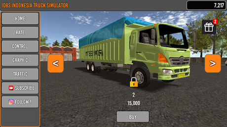 Code Triche IDBS Indonesia Truck Simulator  APK MOD (Astuce) 2