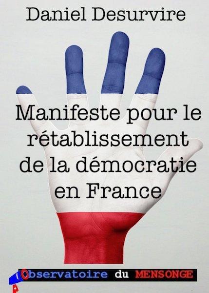 Manifeste pour le rétablissement de la démocratie en France – 2 –