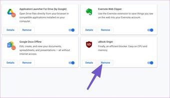 Désactiver adblocker sur Chrome