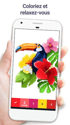 Code Triche Pixel Art : Jeux de coloriage par numéros APK MOD (Astuce) 1