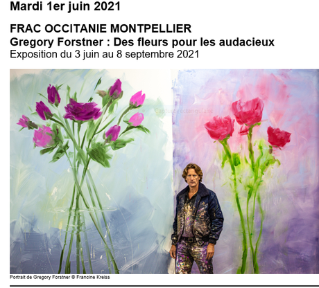 FRAC Occitanie Montpellier « Gregory Forstner – Des fleurs pour les audacieux-