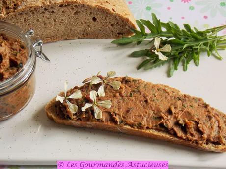 Tartinade aux haricots rouges et à la roquette (Vegan)