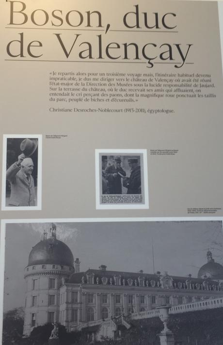 Château de Valencay  « du Louvre à Valencay  » 1939-1946