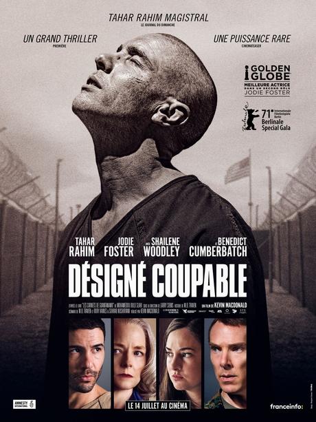 DÉSIGNÉ COUPABLE - avec Tahar Rahim, Jodie Foster, Shailene Woodley et Benedict Cumberbatch au Cinéma le 14 Juillet 2021 DÉSIGNÉ COUPABLE - avec Tahar Rahim, Jodie Foster, Shailene Woodley et Benedict Cumberbatch au Cinéma le 14 Juillet 2021