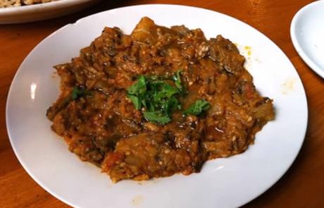 Aubergines à la marocaine – recette Zaalouk