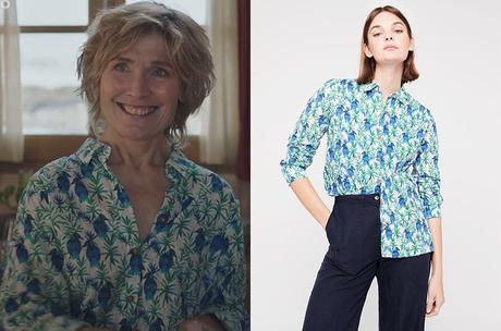 ICI TOUT COMMENCE : la chemise à petits oiseaux d’Isabelle dans l’épisode 151