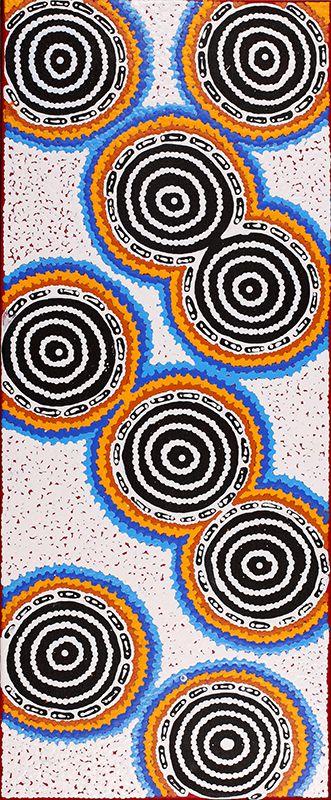 Le nids de termites dans l'art aborigène australien