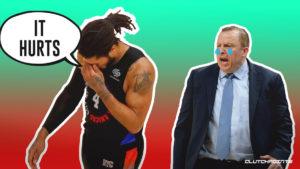 Knicks, Derrick Rose, Tom Thibodeau